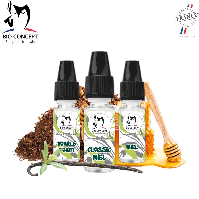 Arômes recette e liquide DIY Classic Miel Vanilla